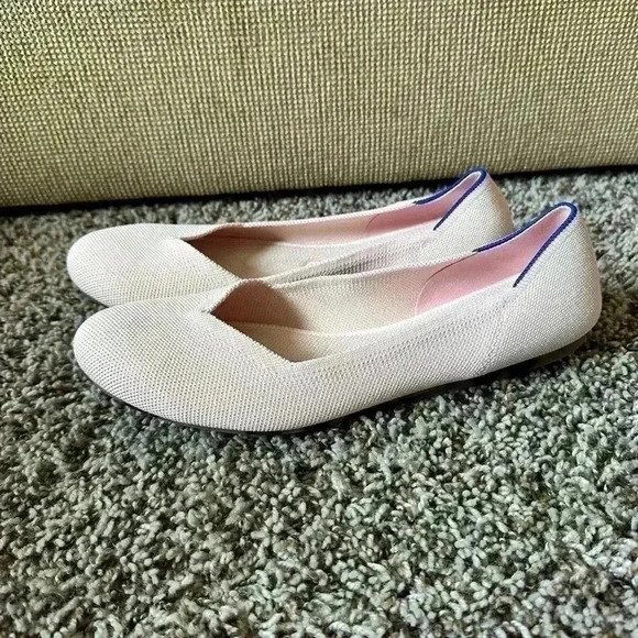 Rothy’s light pink round toe flats Size 11 - Picture 3 of 8